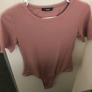 SHEIN ribbed bodysuit